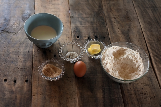 パンやパンケーキを作ってみよう！材料の卵と牛乳の栄養は？